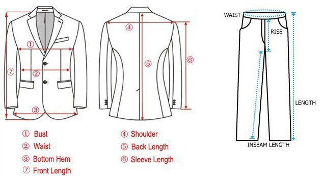 Suit Measurement – Alankar